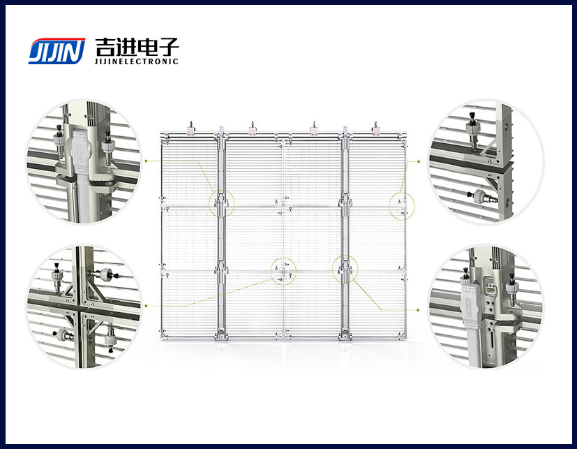 吉進電子透明LED顯示屏